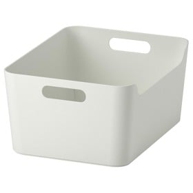 Storage box IKEA Uppdatera white 34x24 cm